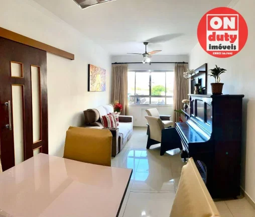 Imagem Apartamento com 2 dormitórios à venda, 110 m² por R$ 630.000,00 - Embaré - Santos/SP