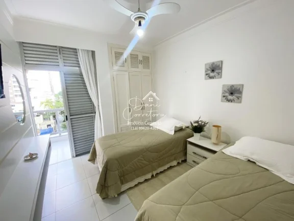 Imagem Apartamento com lazer à venda em Pitangueiras, Guarujá-SP: 3 quartos, 2 suítes, 2 salas, 3 banheiros, 2 vagas, 124m².