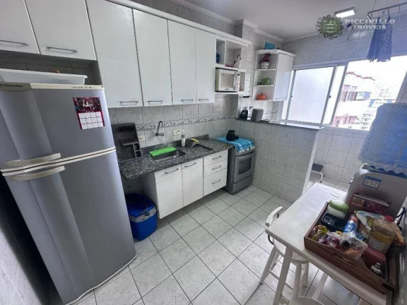 Imagem Apartamento com 1 dormitório à venda, 51 m² por R$ 409.000 - Aviação - Praia Grande/SP
