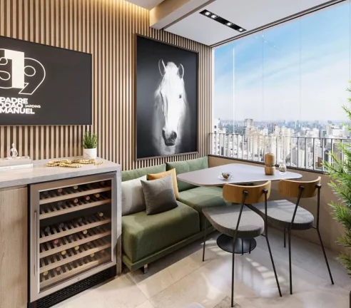 Imagem Imóvel com 1 Quarto à Venda, 38 m² em Cerqueira César - São Paulo