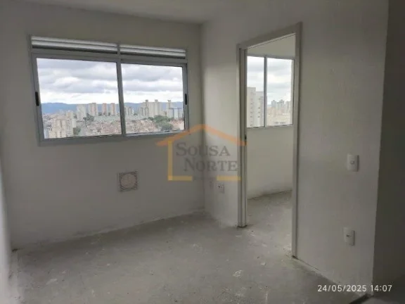 Imagem Apartamento novo, 2 dormitórios, sala, banheiro, área de serviço integrada a cozinha, 1 vaga de g...
