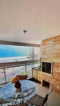 Imagem Apartamento com 94m² em Praia Grande – Guilhermina frente para o mar
