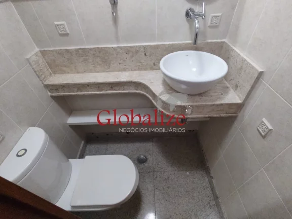 Imagem Locação de apartamento com 4 dormitórios sendo 2 suites uma com hidromassagem e closet no bairro do Gonzaga em Santos (SP) por R$.8.500,00 !