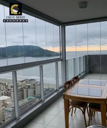 Imagem Lindo Apartamento Vista Mar 235m², Embaré, Santos