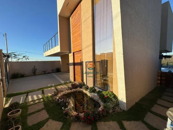 Imagem Casa com 3 dormitórios à venda, 250 m² por R$ 1.600.000 - Condomínio Parque dos Buritis - Lagoa Santa/MG