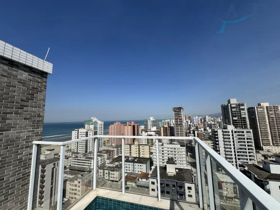 Imagem Cobertura com 3 Dormitórios em Praia Grande na Vila Guilhermina