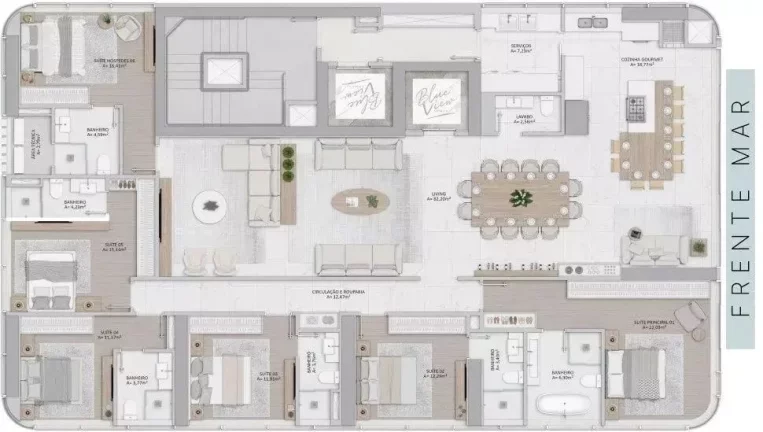 Imagem Blue View Tower - Apartamento à venda no bairro Centro - Balneário Camboriú/SC