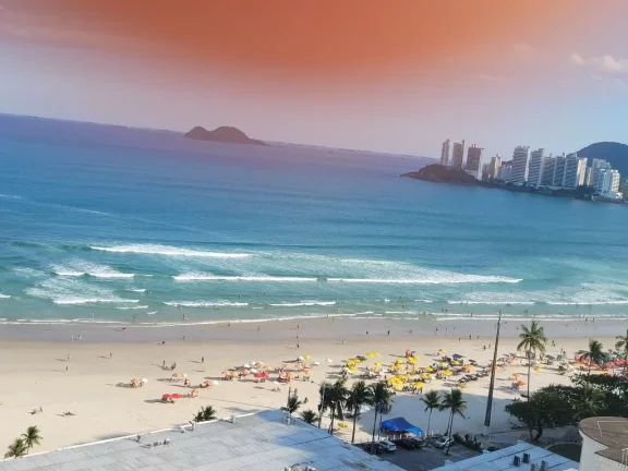 Imagem Apartamento com 2 dormitórios à venda, 72 m² - Pitangueiras - Guarujá/SP