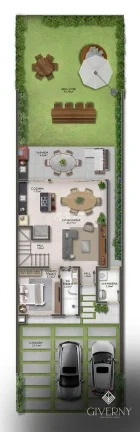Imagem Giverny Condomínio Jardim, Eusébio - CE. Casas Duplex, 4 suítes.