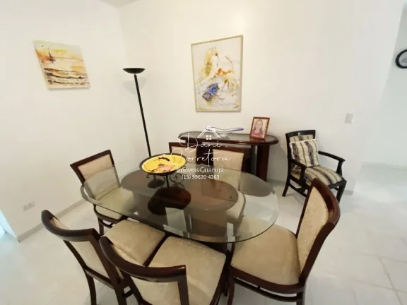 Imagem Apartamento à venda em Guarujá-SP, Pitangueiras: 2 quartos, 1 suíte, 2 salas, 2 vagas, 105m². Venha conferir!