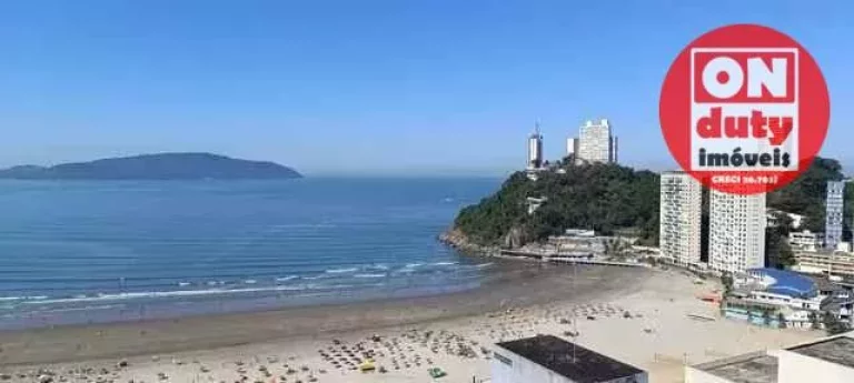 Imagem Apartamento com 2 quartos à venda, 103 m² por R$ 540.000 - Itararé - São Vicente/SP