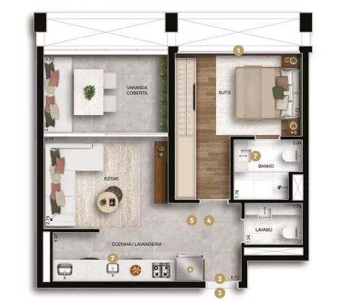 Imagem Cobertura com 3 Quartos à Venda, 192 m² em Ibirapuera - São Paulo