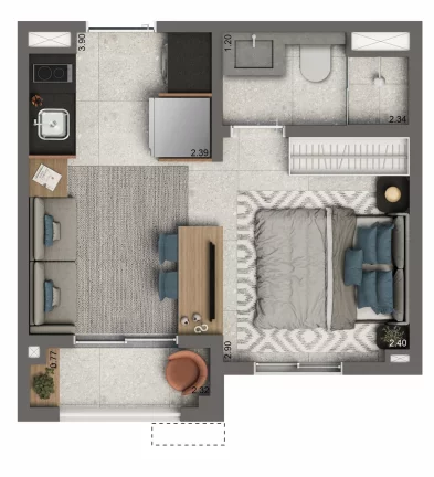 Imagem APARTAMENTO RESIDENCIAL em São Paulo - SP, Aclimação