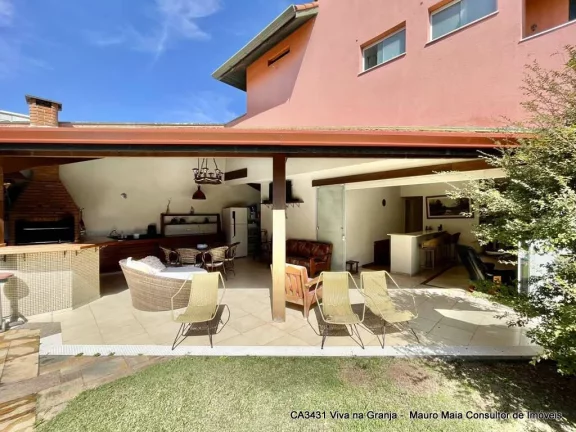 Imagem Cond São Paulo II - Linda c/ 4 suítes, lareira, gourmet e piscina!