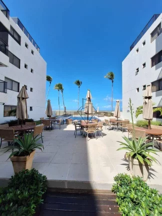 Imagem Apartamento pé na areia e porteira fechada no Jardim Oceania -AP2590
