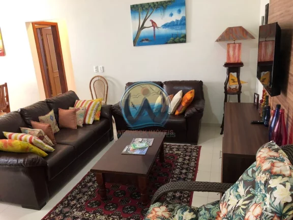 Imagem Apto à venda em Ubatuba-SP, Praia Grande: 3 quartos, 2 suítes, 2 salas, 3 banheiros, 2 vagas de garagem. Área de 98,00 m².