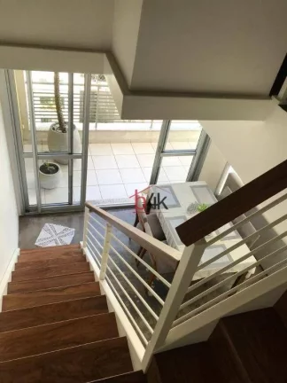 Imagem Apartamento duplex no Brooklin Novo com 2 quartos.