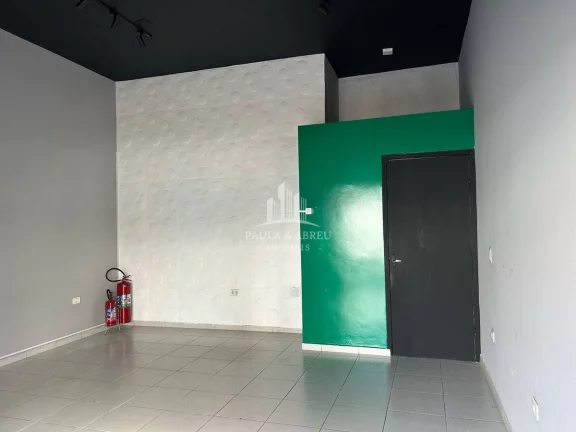Imagem Salão Comercial 40m², no Centro, Banheiro PNE, Habite-se Comercial, Fechado em Vidro, Ar-Condicionado, Fachada Policarbonato na Vila Bocaina, Mauá-SP