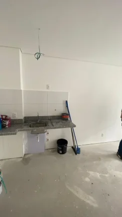 Imagem Apartamento 31 M², 1Q, 1 banheiro, 1 lavabo, ampla varanda, 1 vaga, rooftop com vista para Jockey, academia, piscina, salão de festas, lounge.