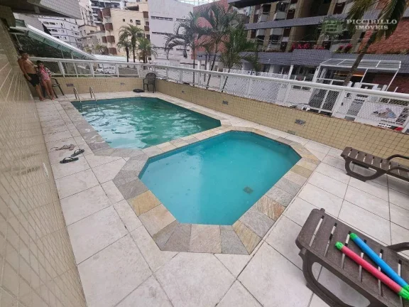 Imagem Apartamento com 2 dormitórios à venda, 82 m² por R$ 450.000 - Vila Guilhermina - Praia Grande/SP