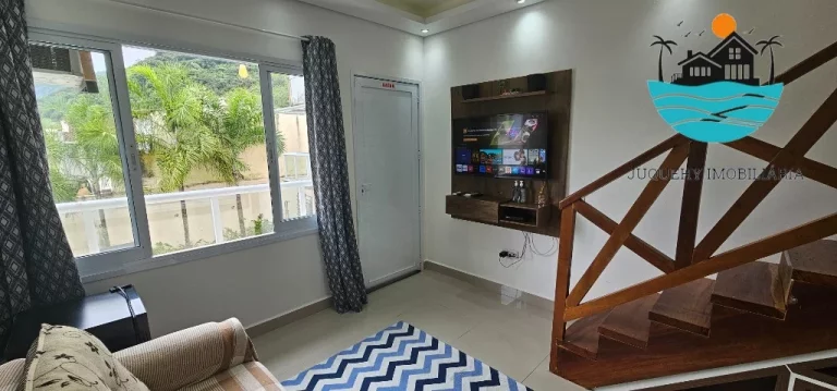 Imagem Flat aluguel Anual em Juquehy - Piso Superior, 2 dorm. 1 suíte, 1 Vaga, piscina coletiva, 80m² construída | Juquehy Imobiliária