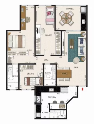 Imagem Prime Recreio - Apartamento à venda no bairro Recreio dos Bandeirantes - Rio de Janeiro/RJ