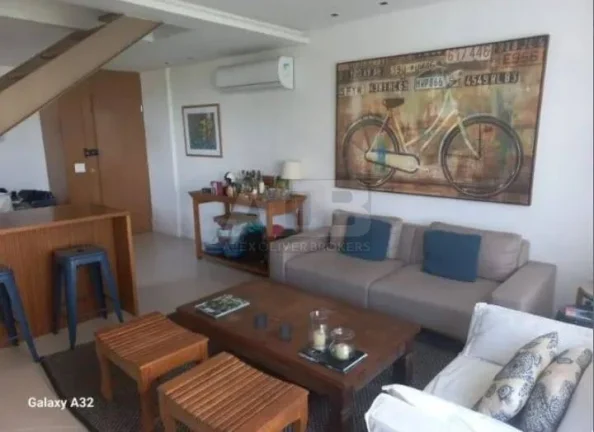 Imagem Cobertura à venda em São Conrado, 125m2, 2quatos, 2Vagas, Vista Mar!