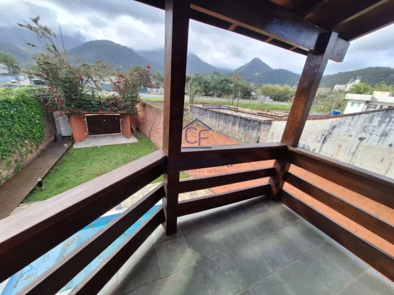 Imagem Excelente sobrado 4 dormitórios com piscina - Massaguaçú- Caraguatatuba/SP