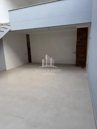 Imagem Lindo Sobrado Novo com 3 dor e 3 suites e vaga para 3 carros