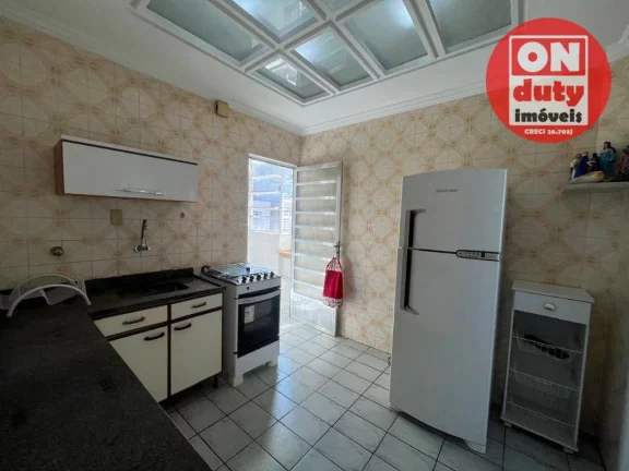 Imagem Apartamento com 2 dormitórios para alugar, 80 m² por R$ 3.800,00/mês - Boqueirão - Santos/SP