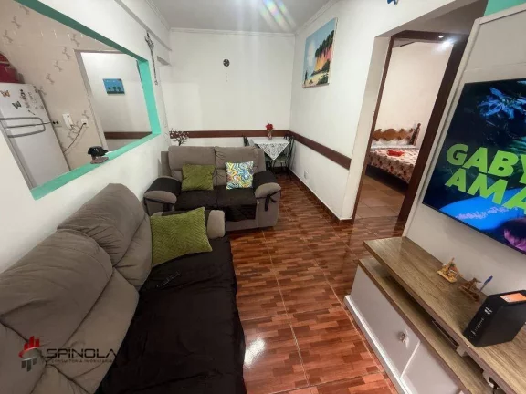 Imagem Apartamento com 2 dormitórios à venda, 59 m² por R$ 310.000,00 - Vila Caiçara - Praia Grande/SP