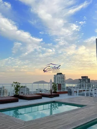 Imagem Apartamento com 2 dormitórios à venda, 80 m² por R$ 1.065.000 - Gonzaga - Santos/SP