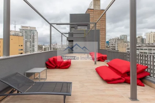 Imagem Apartamento studio recém entregue na Rua da Consolação - Consolação