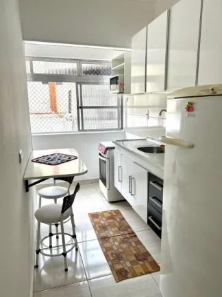 Imagem Apartamento com 1 dormitório à venda, 55 m² - Jardim Las Palmas - Guarujá/SP