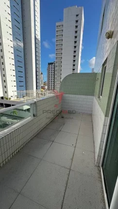 Imagem Apartamento com varanda ,posição nascente, 1 Vaga de Garagem,á venda no bairro de Manaira