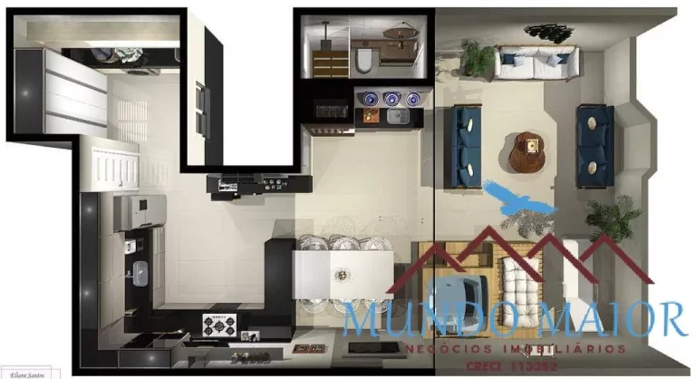 Imagem Cobertura com 2 Quartos e 2 banheiros à Venda, 110 m por R$ 530.000.00!!!!