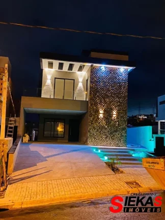 Imagem Casa de luxo em condomínio à venda em Mogi das Cruzes: 4 quartos, 1 suíte, 3 salas, 4 banheiros, 3 vagas, 300m².