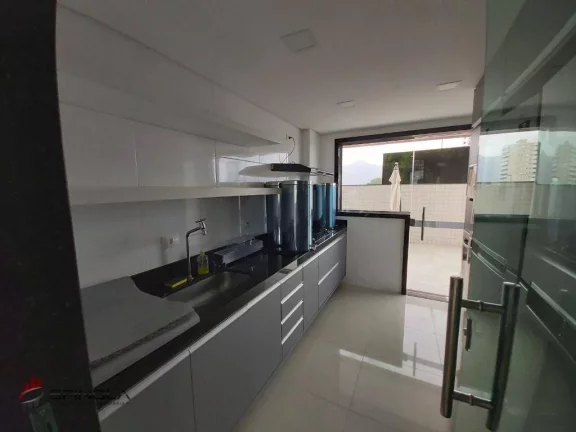 Imagem Apartamento com 3 dormitórios à venda, 110 m² por R$ 720.000,00 - Vila Caiçara - Praia Grande/SP