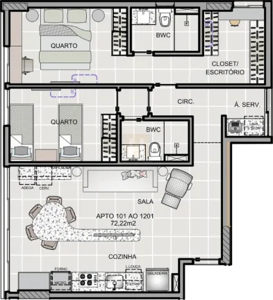 Imagem Apartamento Padrão