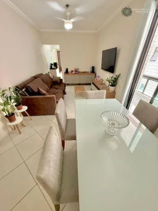 Imagem Apartamento com 1 dormitório à venda, 57 m² por R$ 349.000 - Vila Guilhermina - Praia Grande/SP
