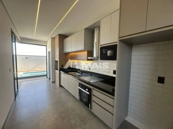 Imagem Casa com 3 dormitórios à venda, 158 m² por R$ 1.300.000,00 - Condomínio Reserva Central Parque - Salto/SP