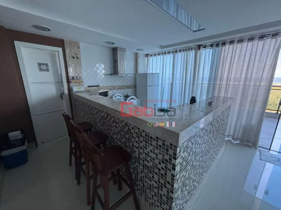 Imagem Cobertura com 4 dormitórios para alugar, 120 m² por R$ 8.000,01/mês - Braga - Cabo Frio/RJ