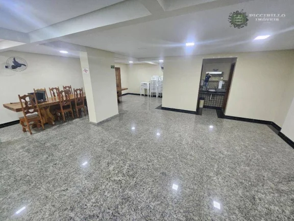 Imagem Apartamento com 2 dormitórios à venda, 112 m² por R$ 650.000 - Vila Guilhermina - Praia Grande/SP