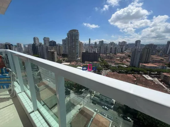 Imagem Apartamento novo com 2 dormitórios, suíte, andar alto com varanda no Embaré