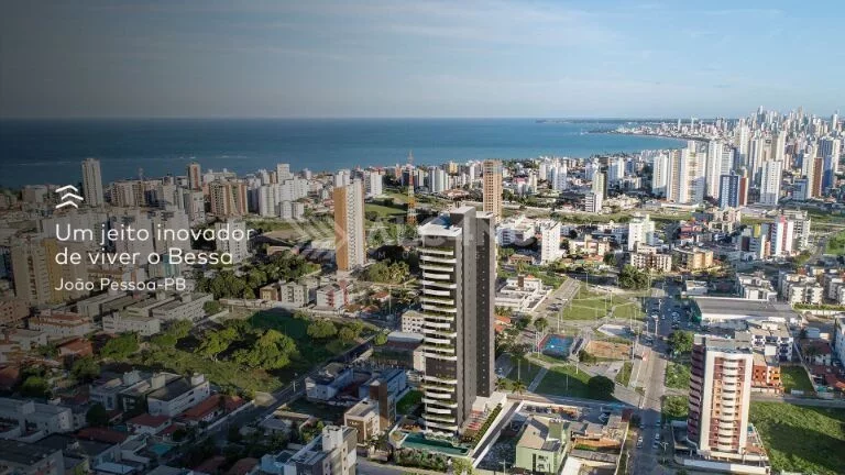 Imagem Apto Alto Padrão - 2 Quartos - 1 Suíte - 68,18 m² - Jardim Oceania, João Pessoa/PB