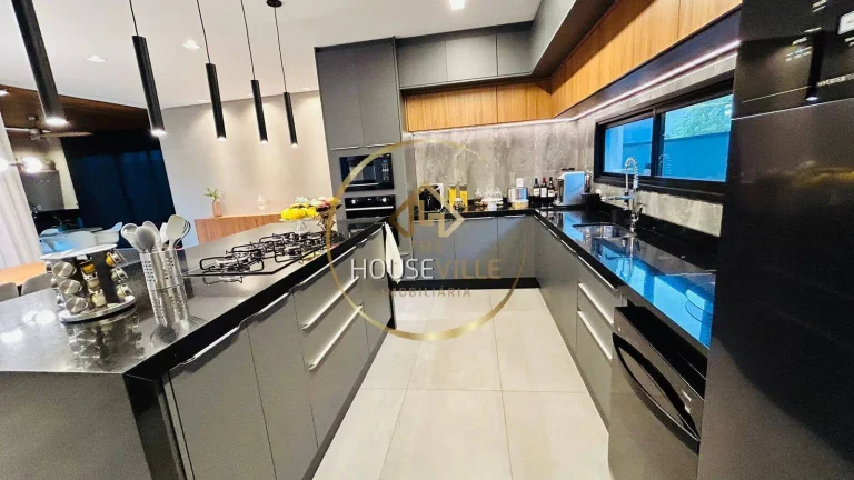 Imagem Casa Sobrado 4 Dormitórios (4 suítes), 4 vagas, Mobiliado, Urbanova.