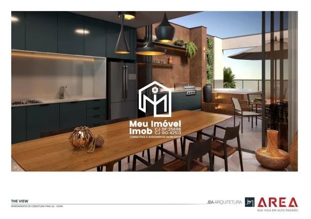 Imagem The View Águas Claras 3 Quartos 2 Suítes 1 Vaga 210m²