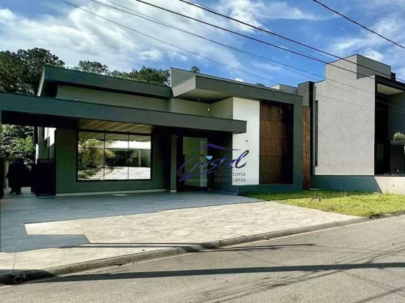 Imagem Casa com 5 quartos / suítes à venda, 411 m² - Condomínio Reserva Santa Maria - Jardim do Golf I - Jandira/SP