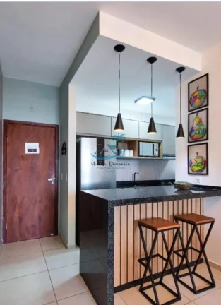 Imagem Apartamento mobiliado com 2 dormitórios a venda em Ubatuba, entre os bairros de Itaguá e Estufa 1.