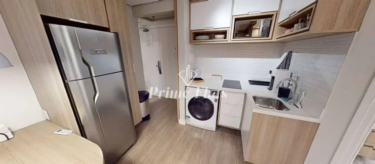 Imagem Flat disponível para venda no Mercure São Paulo Moema Times Square Hotel, com 42m², 1 dormitório e 1 vaga de garagem